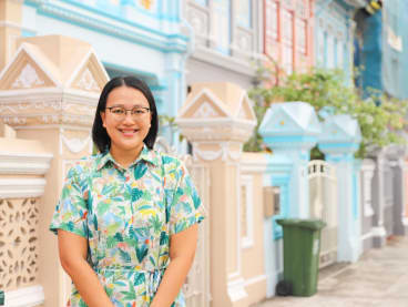 After exploring dozens of neighbourhoods in various walking tours across China and Europe, Tan Li Ming (above) decided to start her own project to share the rich heritage of her own neighbourhood with an Instagram account: @katong.joochiat.